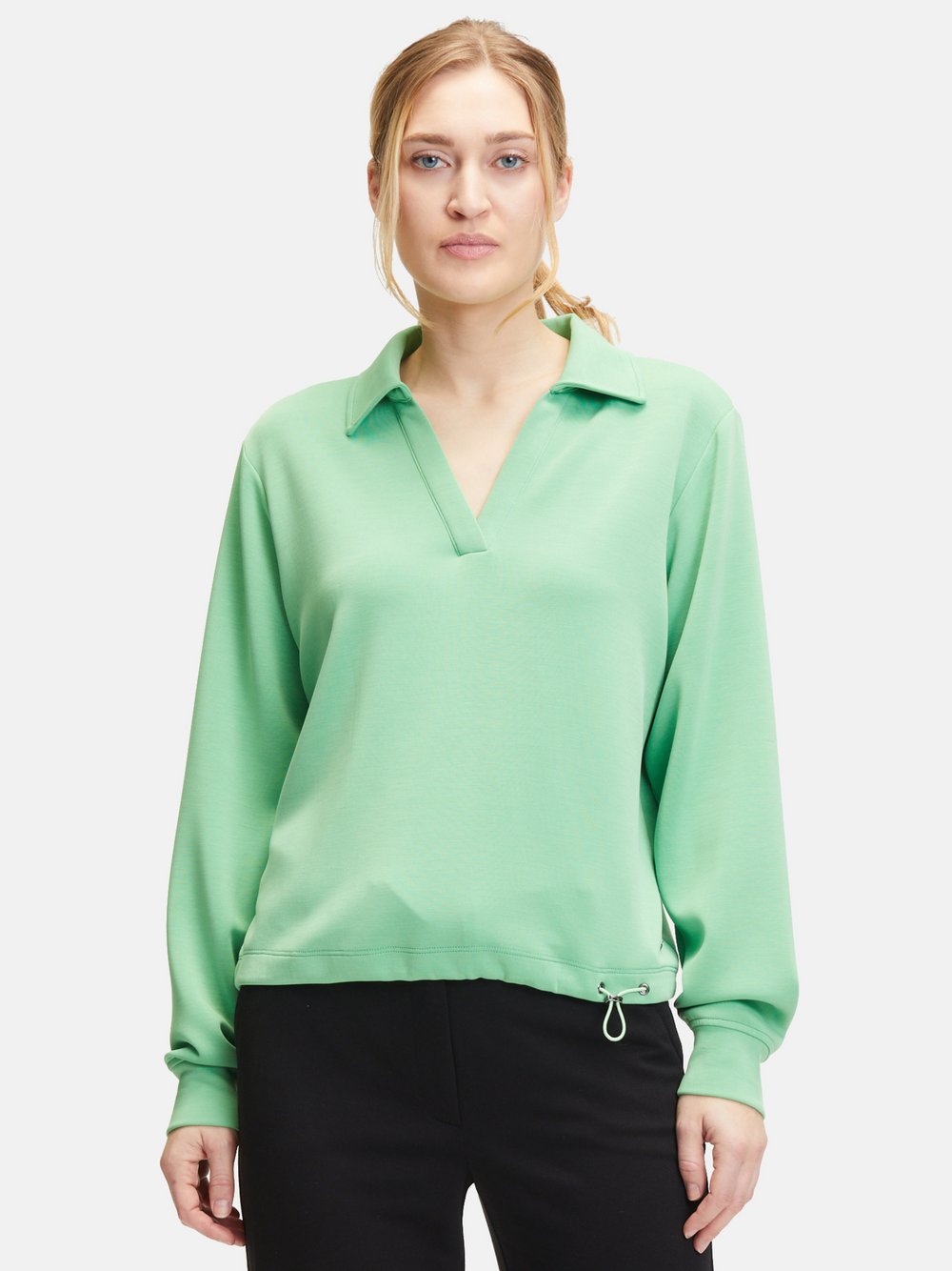 Betty & Co Sweatshirt Damen grün, 38