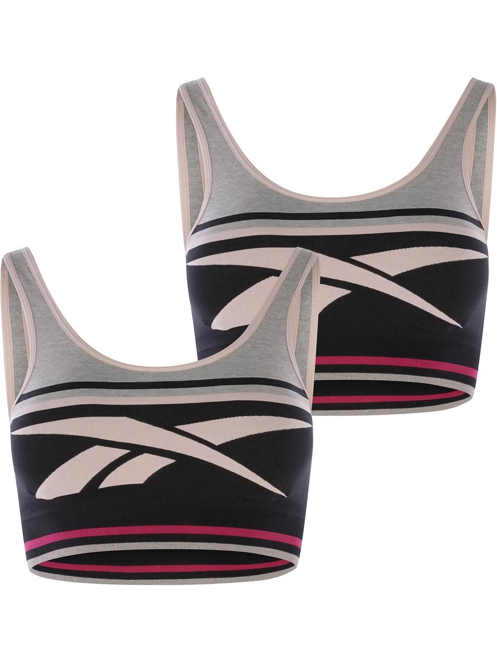 Reebok Bustier  Damen mehrfarbig bedruckt, XS