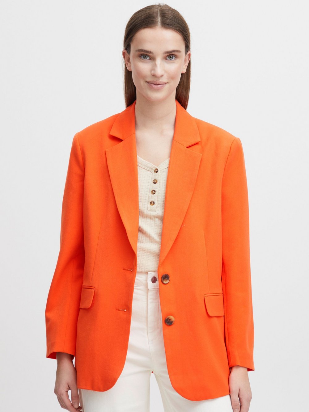 B.Young Jackenblazer Damen orange, 34