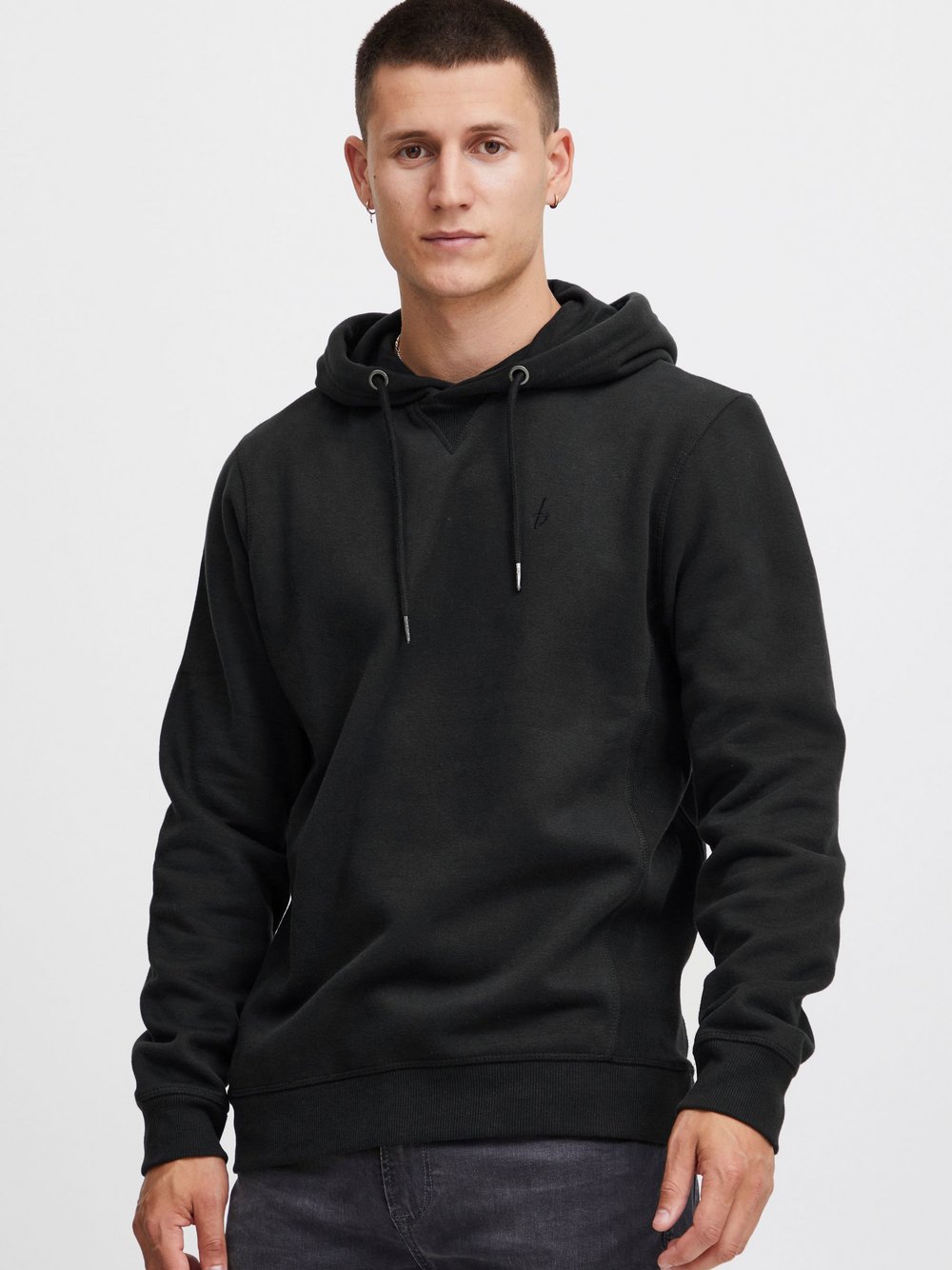 BLEND Hoodie Herren Baumwolle schwarz, XXXL