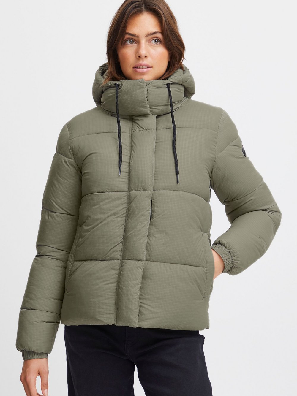 OXMO Steppjacke Damen Polyamid grün, 36