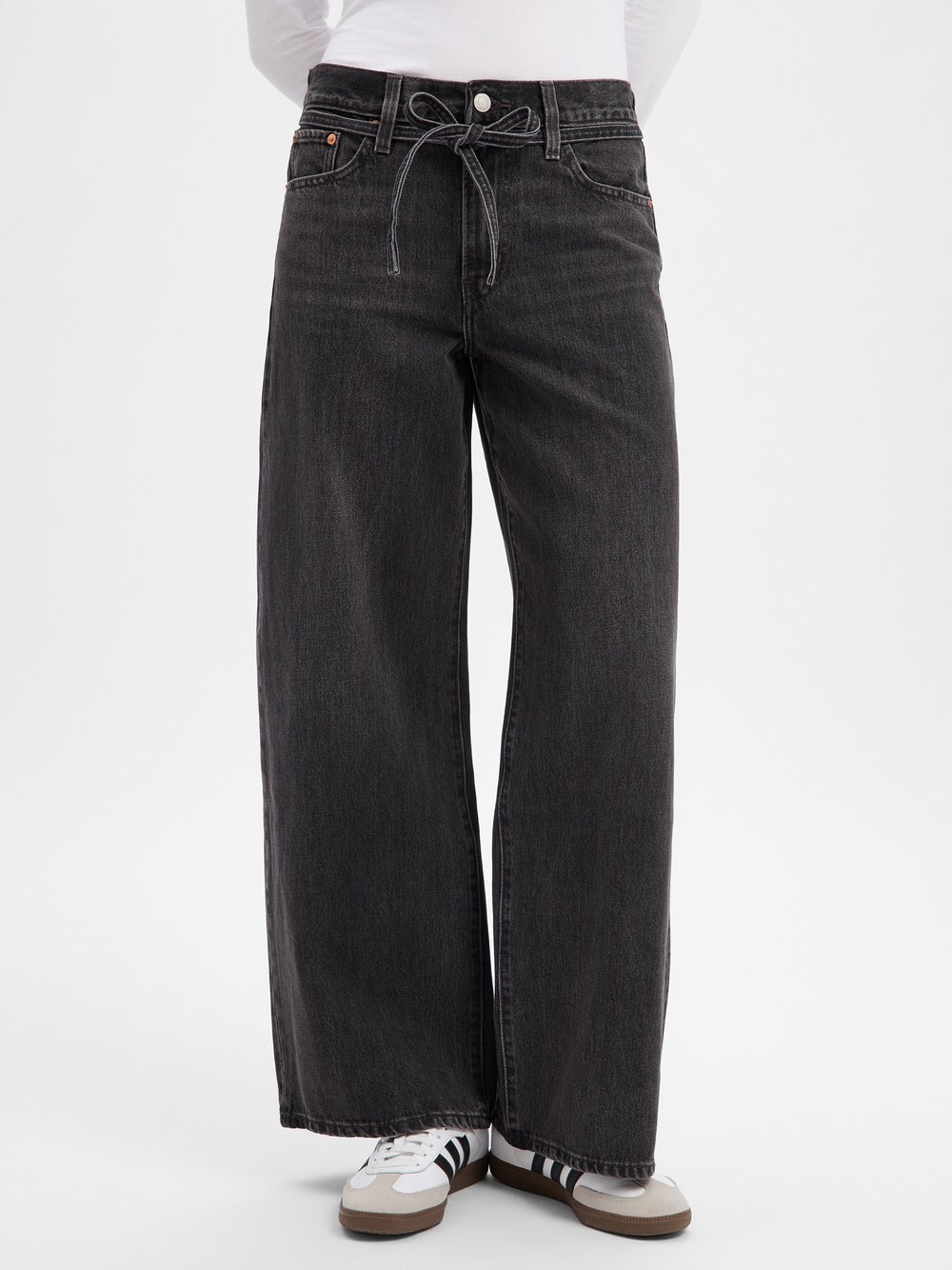 Levi's - Xl Gerades Jeans - Jeans - Damen - Schwarzk - W30 L31 - Bild 4