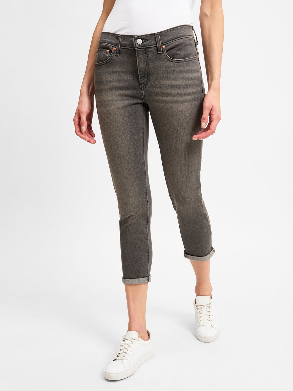 Levi's Jeans Damen Baumwolle grau, 30-27