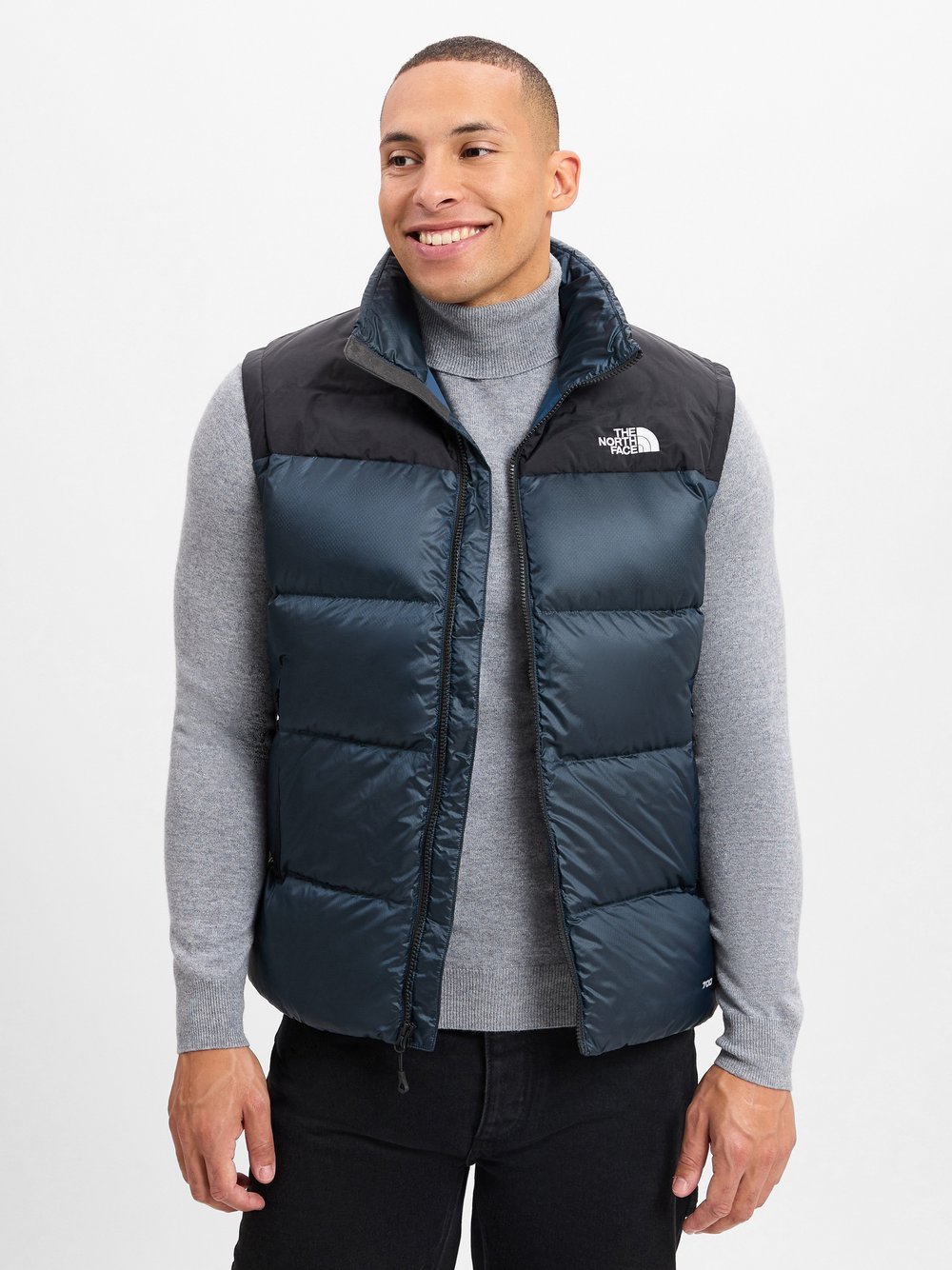 The North Face Daunenweste Herren blau, M