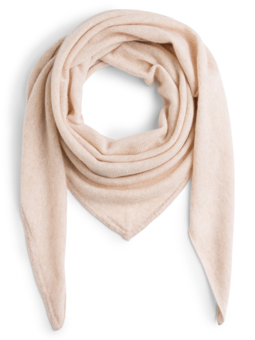 Marie Lund Schal Damen Cashmere beige, ONE SIZE