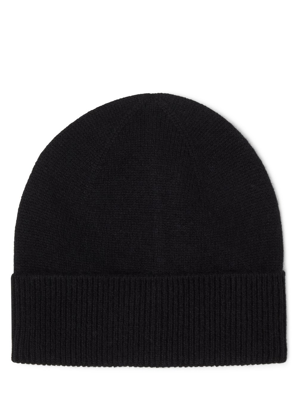 Marie Lund Mütze Damen Cashmere schwarz, ONE SIZE