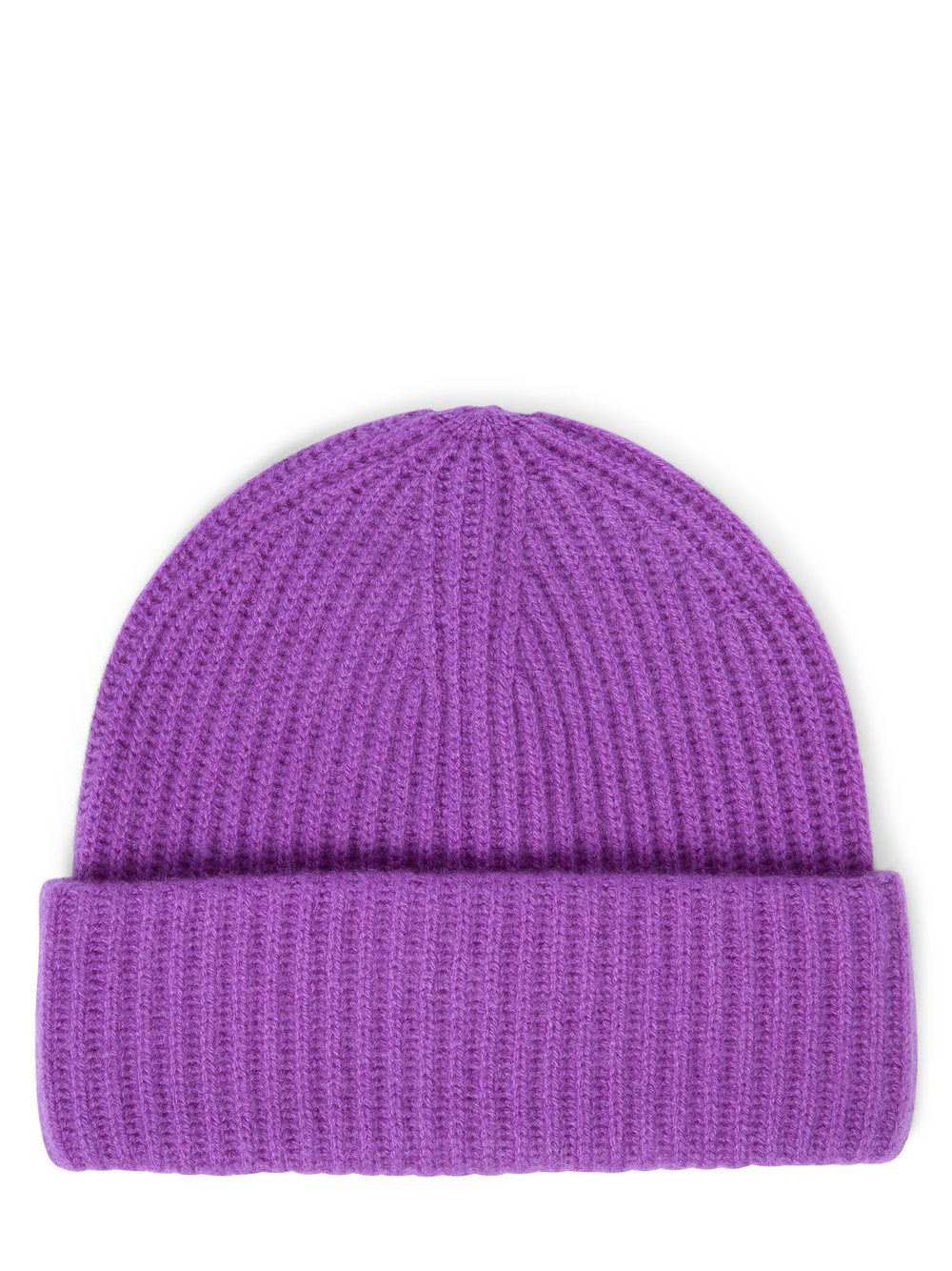 Marie Lund Mütze aus Kaschmir Damen Cashmere lila, ONE SIZE
