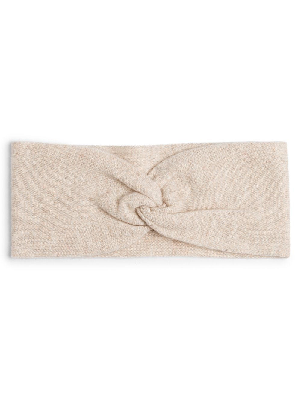 Marie Lund Pure Cashmere Stirnband Damen beige, ONE SIZE