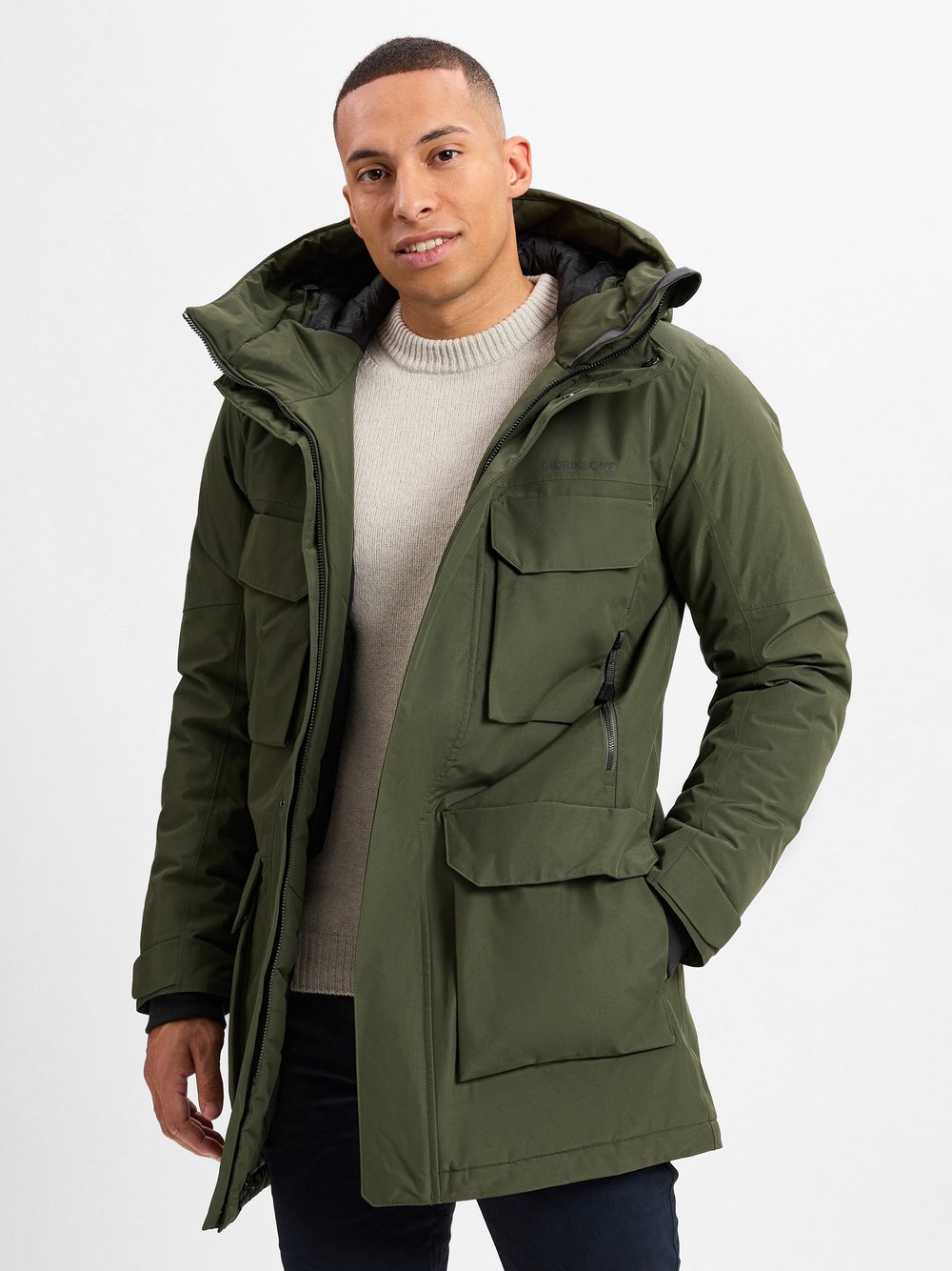 Didriksons Parka Herren grün, L