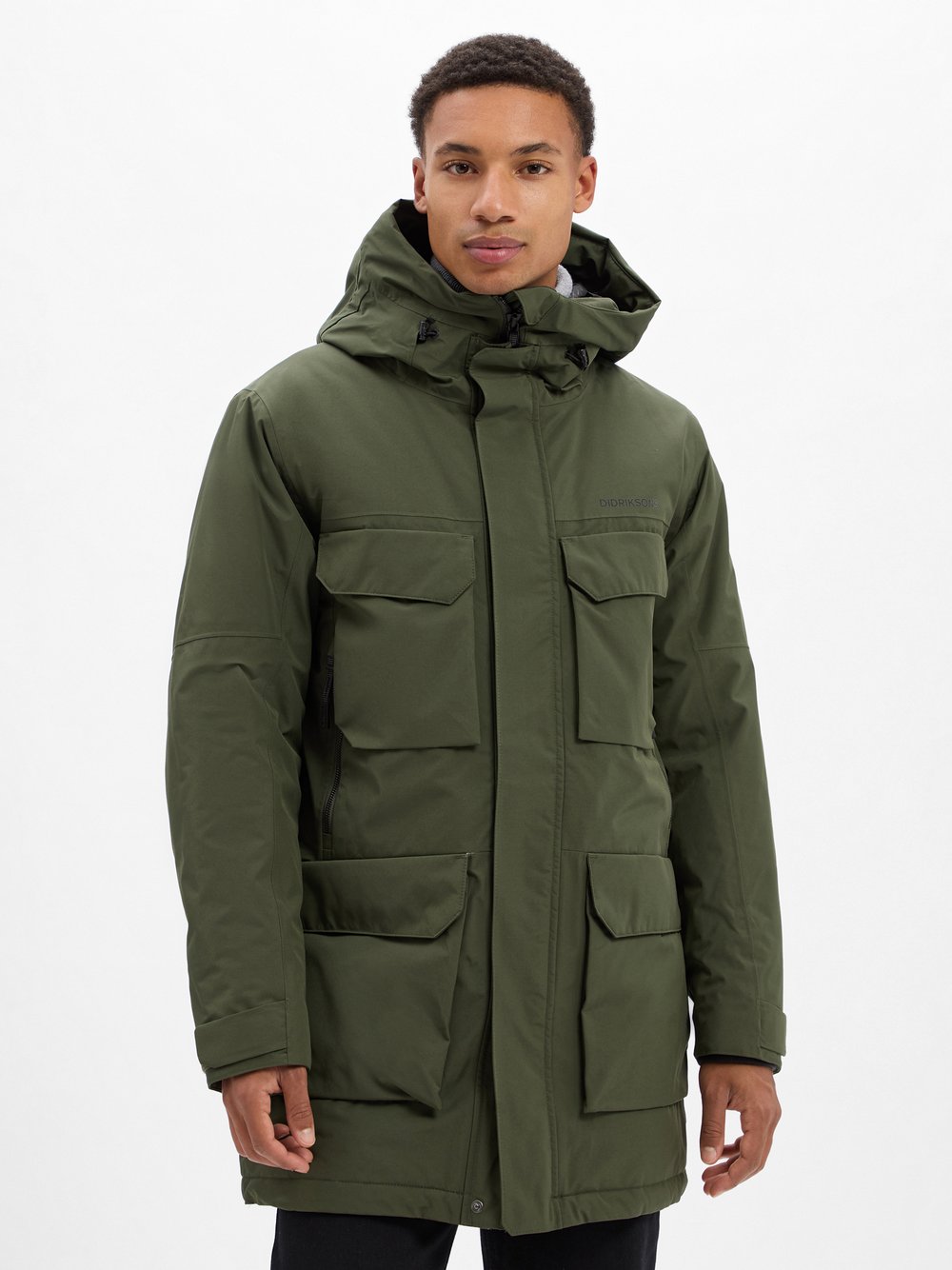 Thumbnail - Didriksons Parka Herren grün, XL