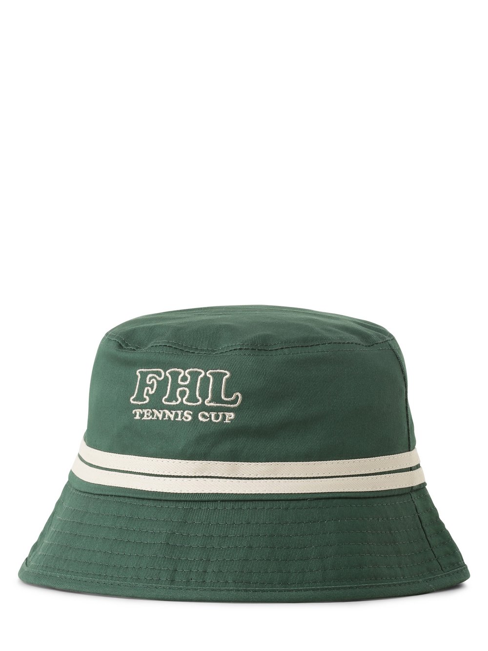 Finshley & Harding London Bucket Hat Herren Baumwolle grün, 59