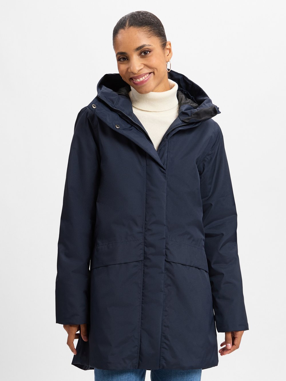 Didriksons Parka -CAJSA WNS PARKA 6 Damen blau, 38