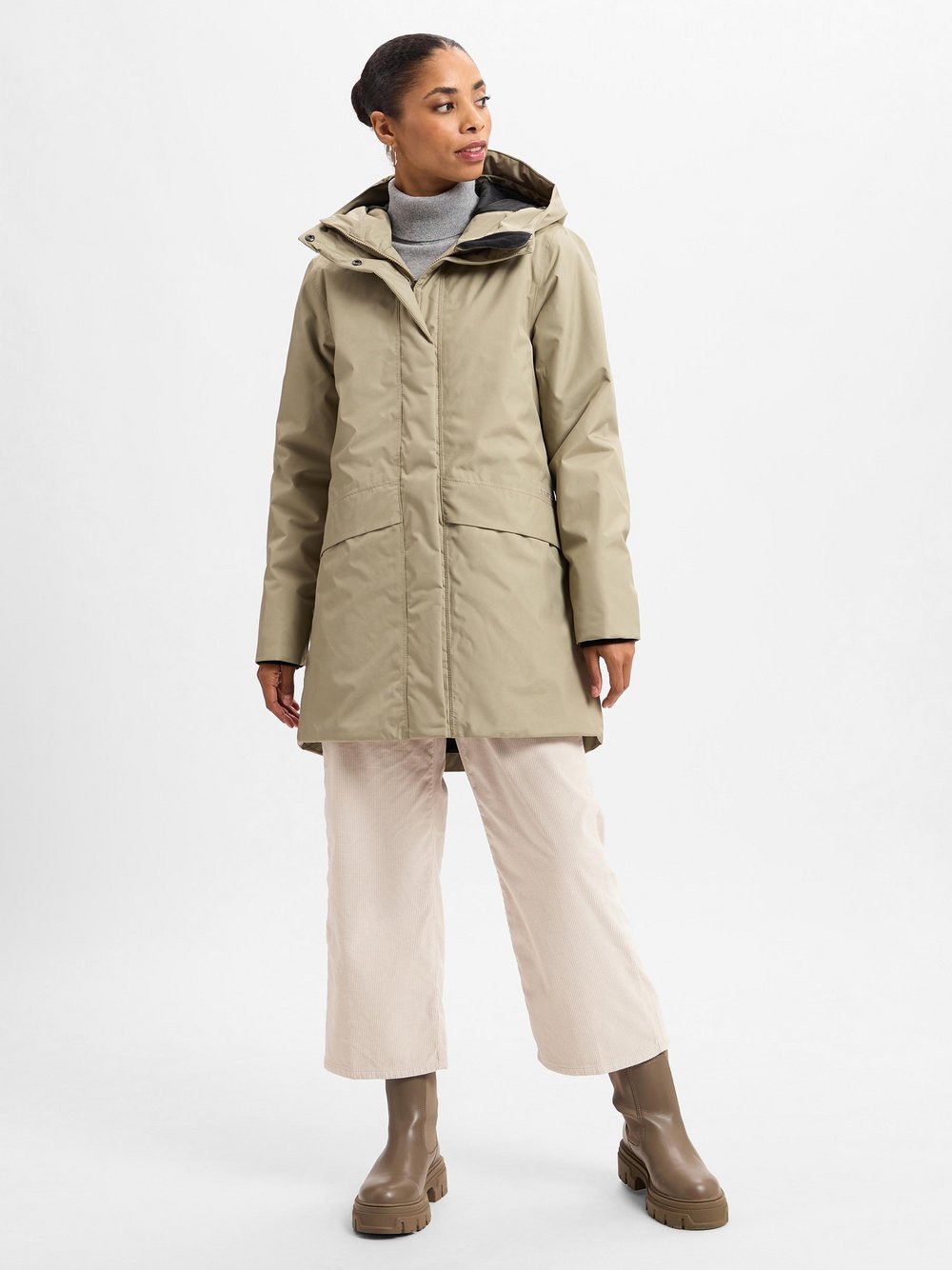 Didriksons Parka -CAJSA WNS PARKA 6 Damen beige, 44