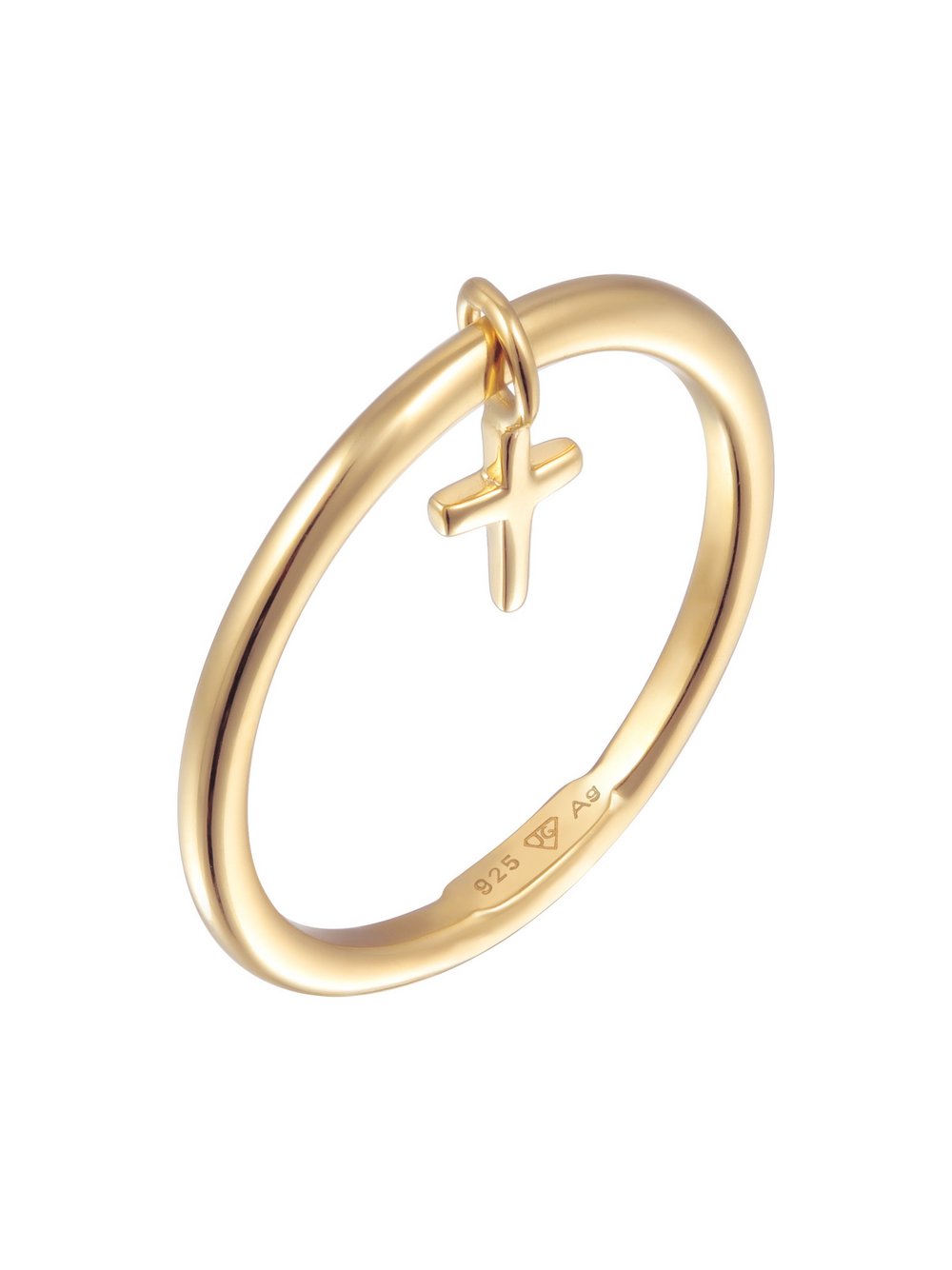 Elli Ring Damen Sterlingsilber gold, 52