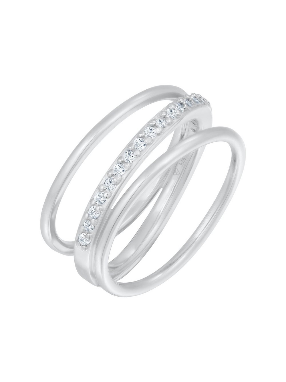 Elli Ring Damen Sterlingsilber silber, 56