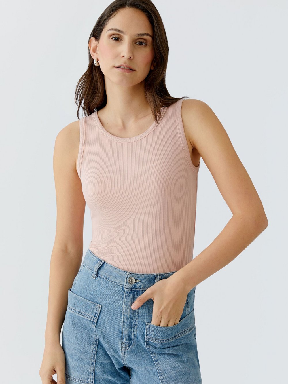 Thumbnail - Oui Top Damen Viskose rosa, 34