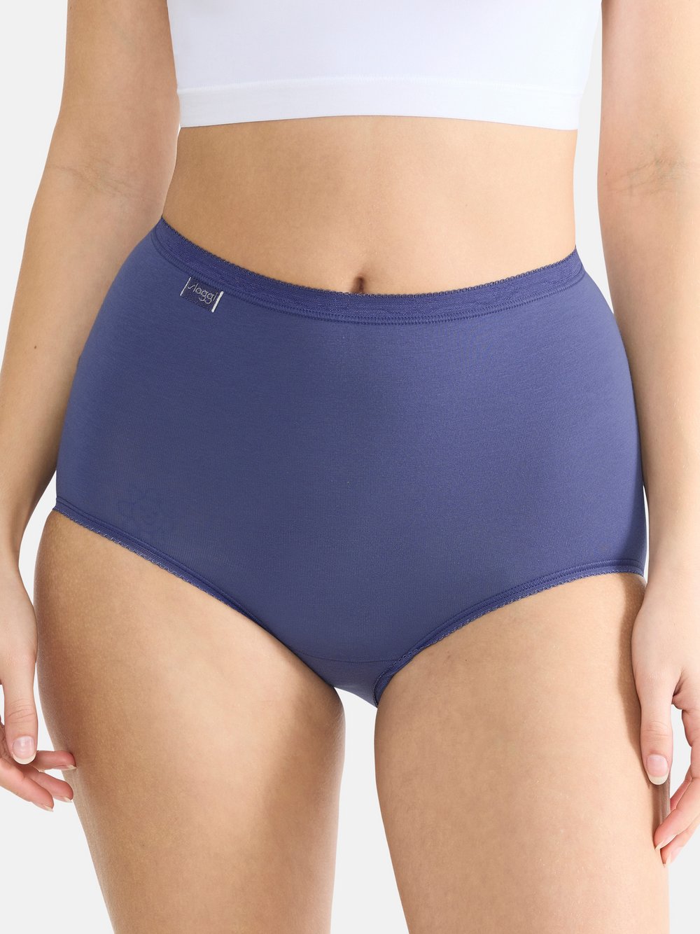 sloggi Maxi Slip Damen Baumwolle lila, 42