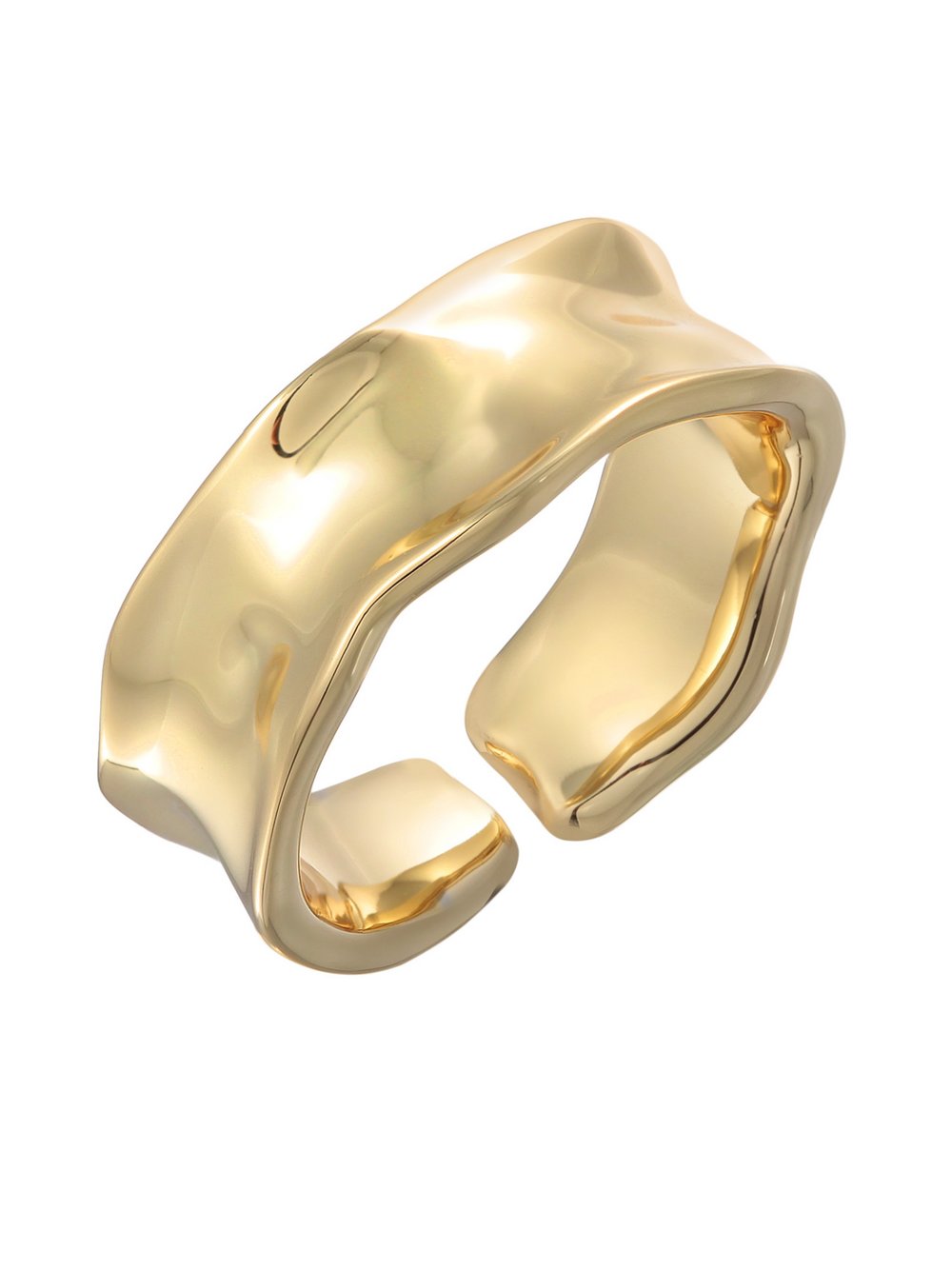 Elli Ring Damen Messing gold, 58