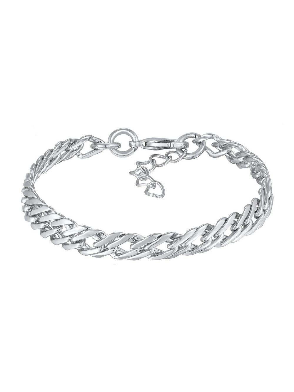 Elli Armband Damen Messing silber, 17