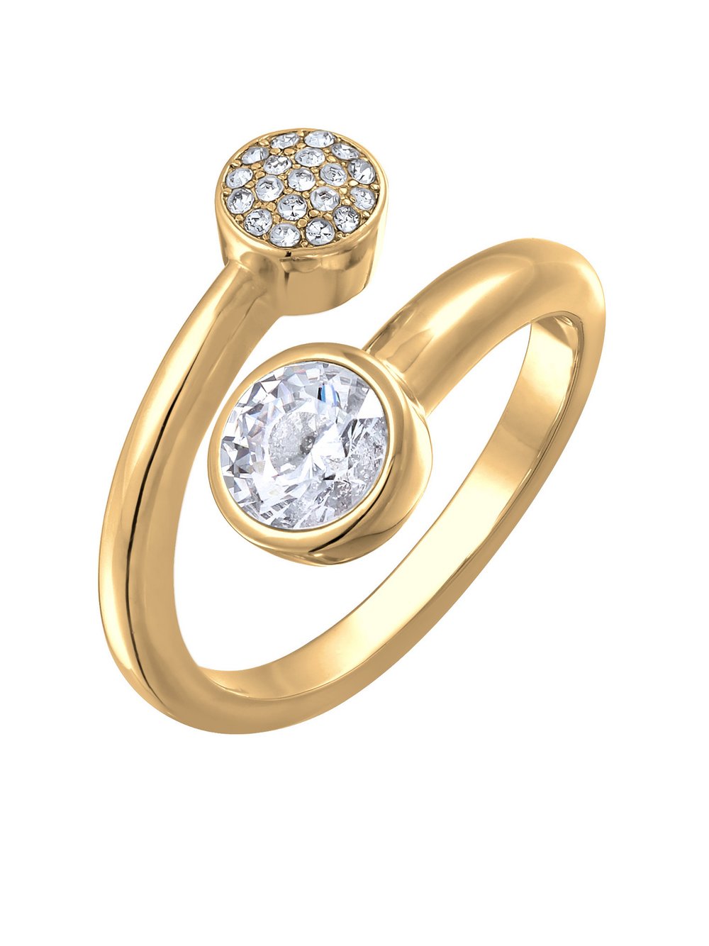 Elli Ring Damen Messing gold, 54