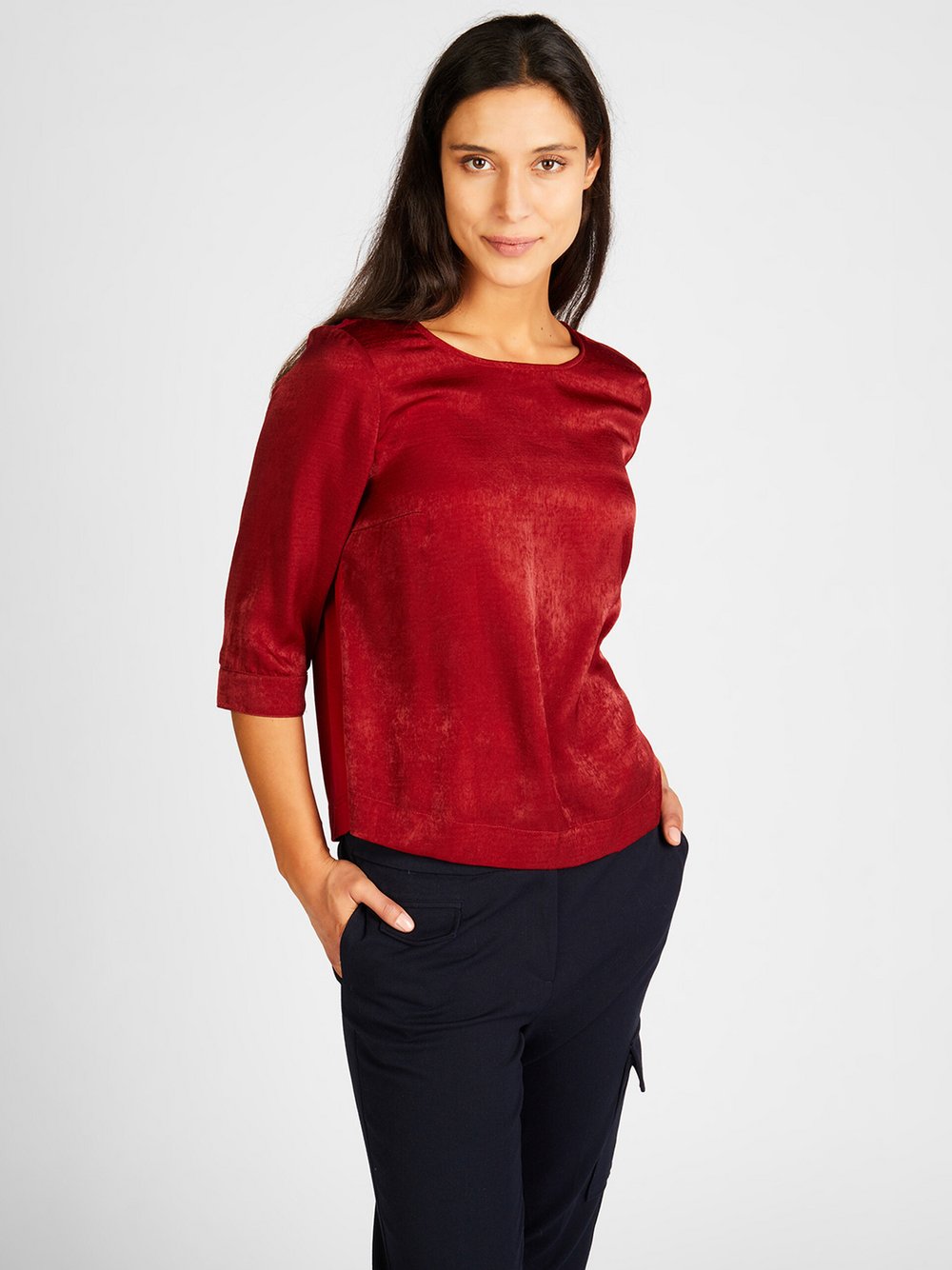 Lovely Sisters Shirtbluse Damen rot, 36