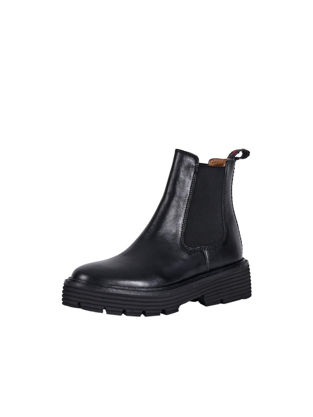 Crickit Chelsea-Boots Damen Leder schwarz, 36