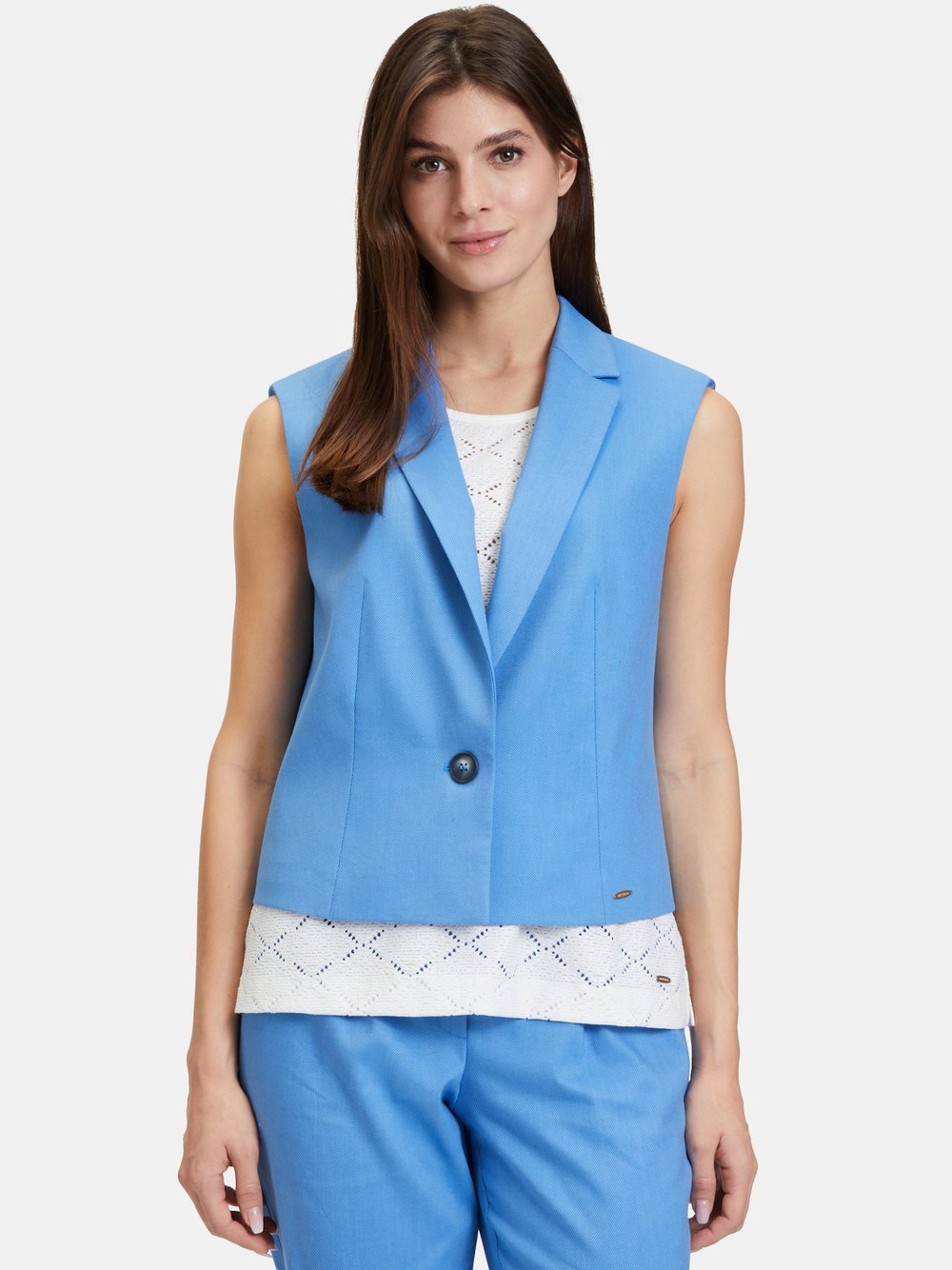 Betty & Co Sommerweste Damen blau, 36