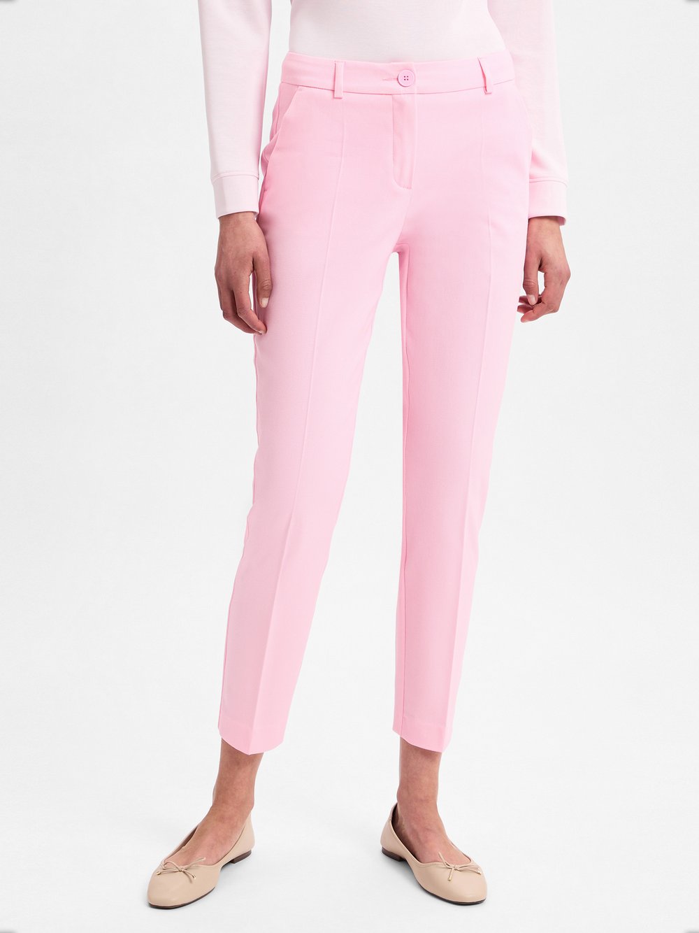 Marie Lund Hose Damen Baumwolle rosa, 40