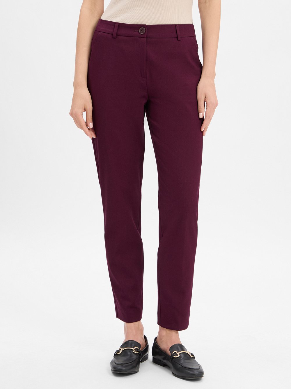 Marie Lund Hose Damen Baumwolle mehrfarbig, 40