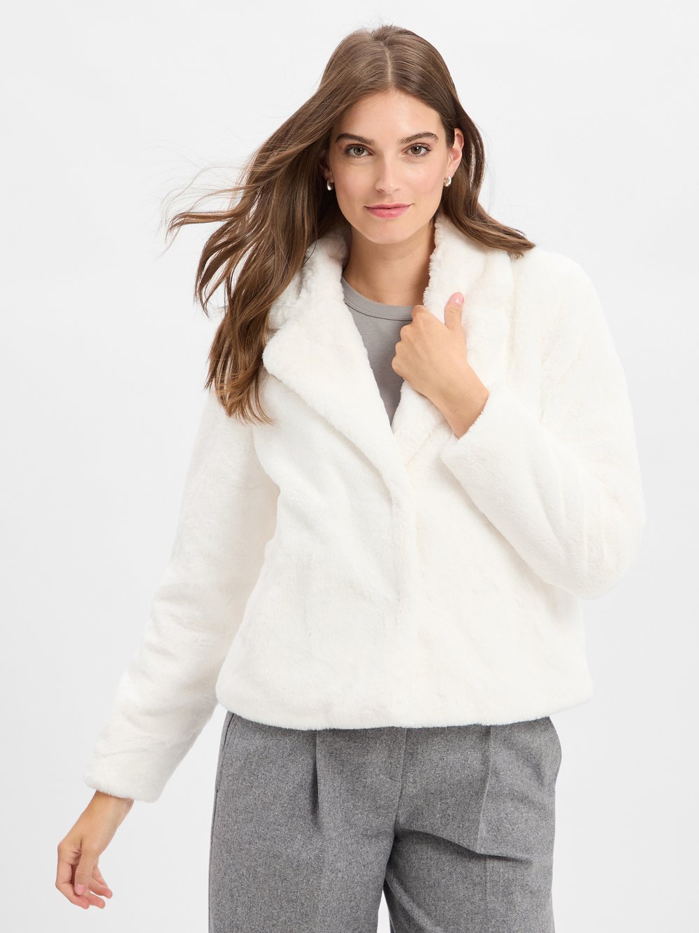 Marie Lund Jacke Damen weiß, 36