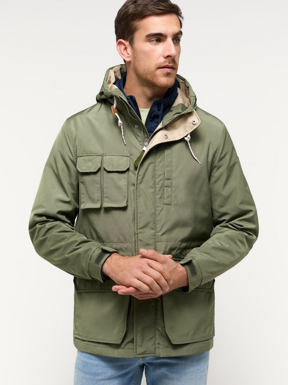 Mustang Parka Herren grün, L