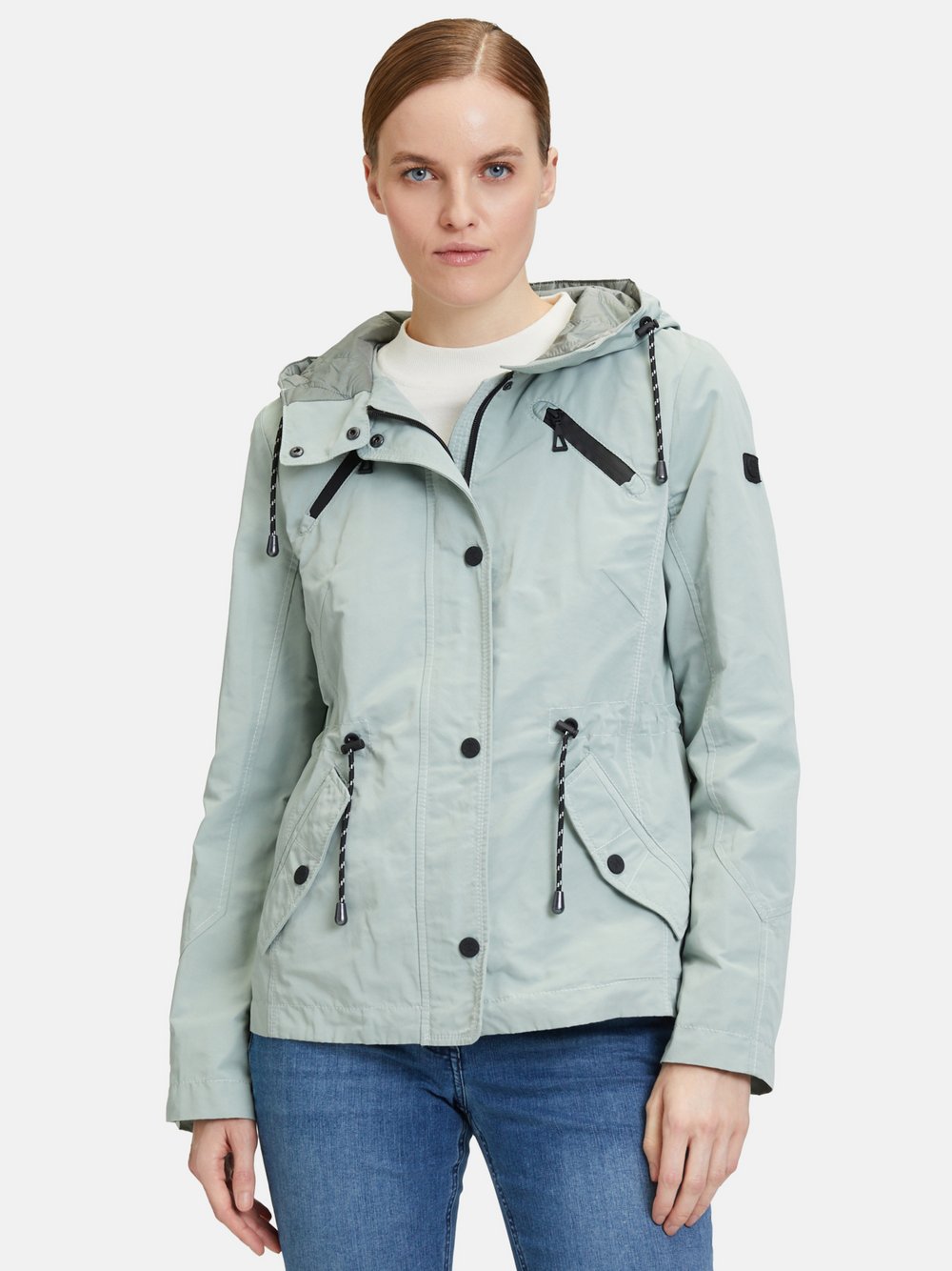 Amber & June Sommerjacke Damen grün, 38