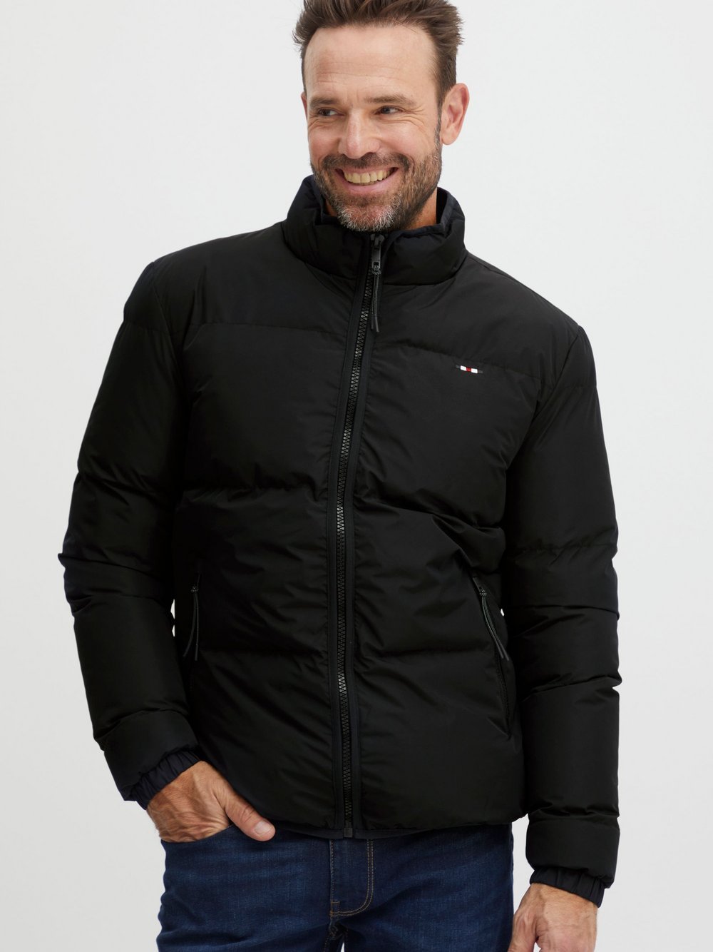 FQ1924 Steppjacke Herren schwarz, XL