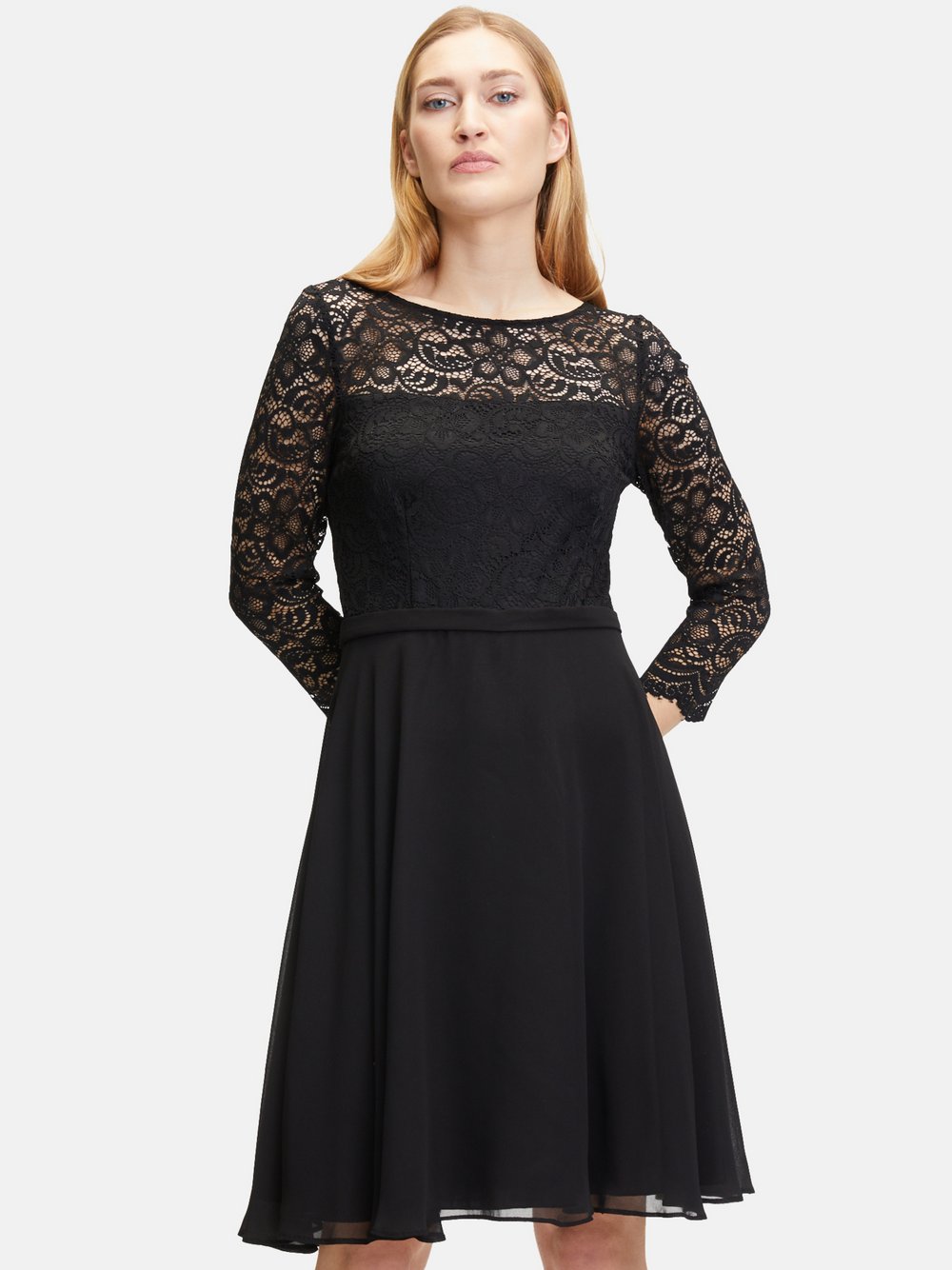 Vera Mont Abendkleid Damen Polyamid schwarz, 38