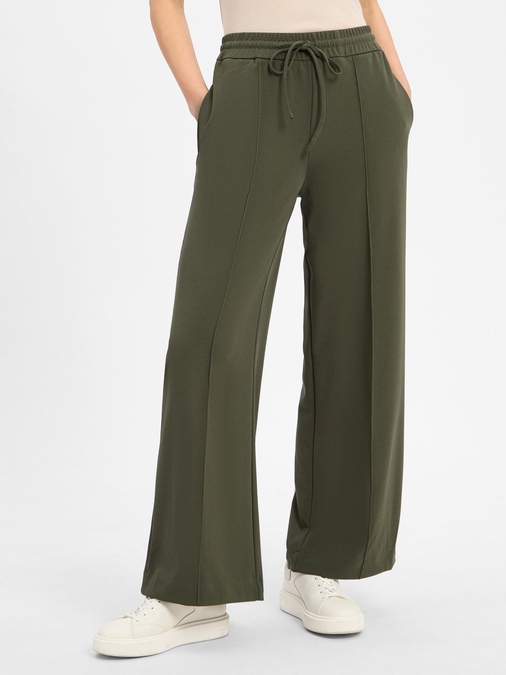 Vila Marlenehose Damen grün, XS