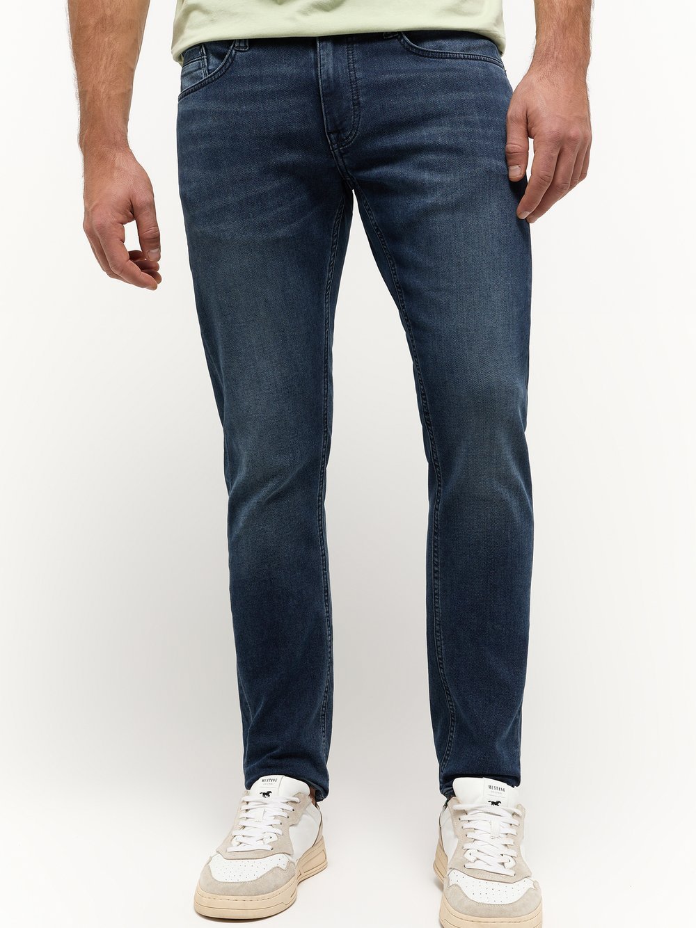 Mustang Jeans Herren Baumwolle blau, 50-34