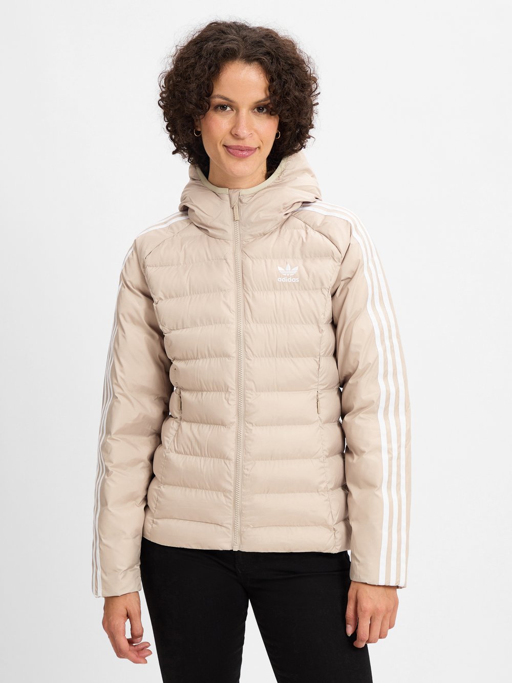 adidas Originals Steppjacke Damen beige gemustert, S