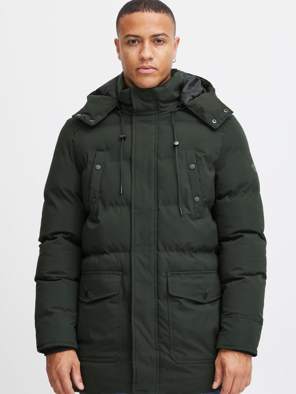 BLEND Parka Herren grün, XL