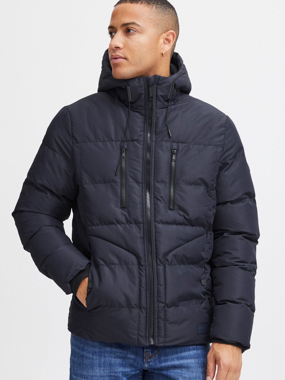 BLEND Steppjacke Herren blau, L