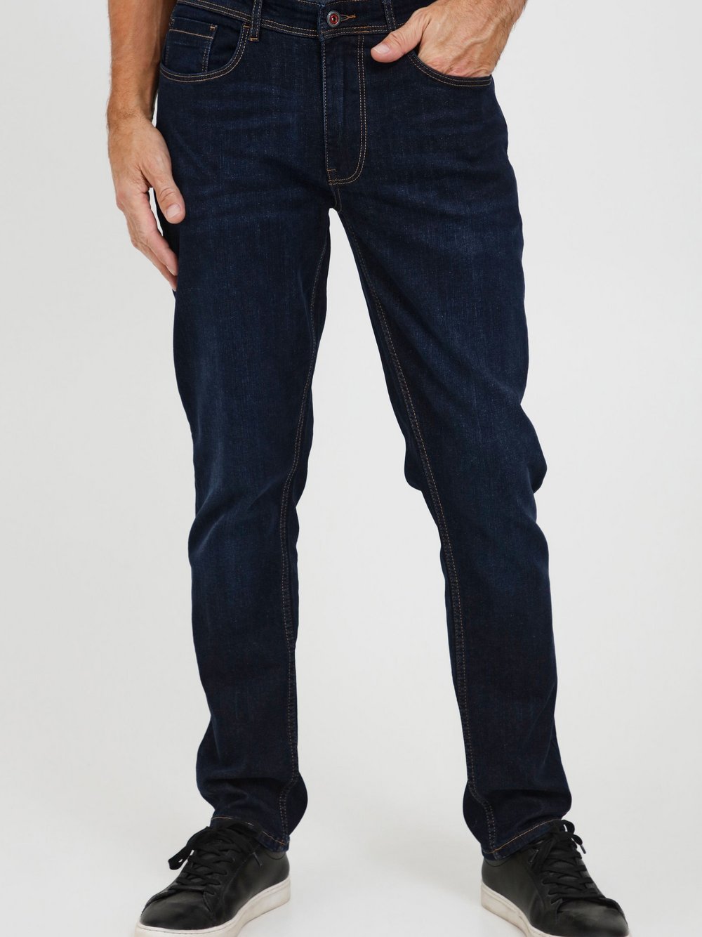 FQ1924 Gerade Jeans Herren Baumwolle blau, 31-34