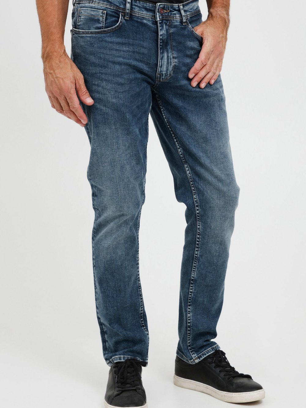 FQ1924 Gerade Jeans Herren Baumwolle blau, 30-34