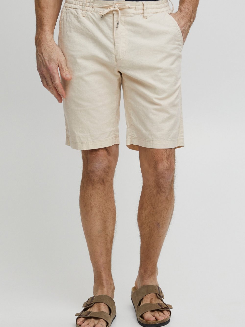 FQ1924 Chinoshorts Herren Baumwolle beige, L