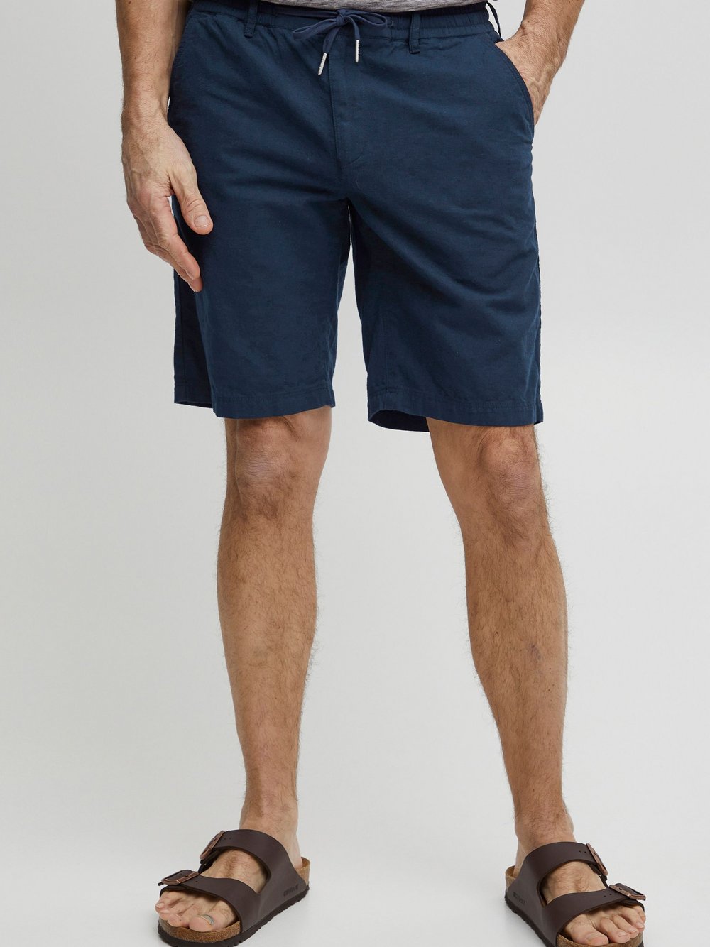 FQ1924 Chinoshorts Herren Baumwolle blau, L