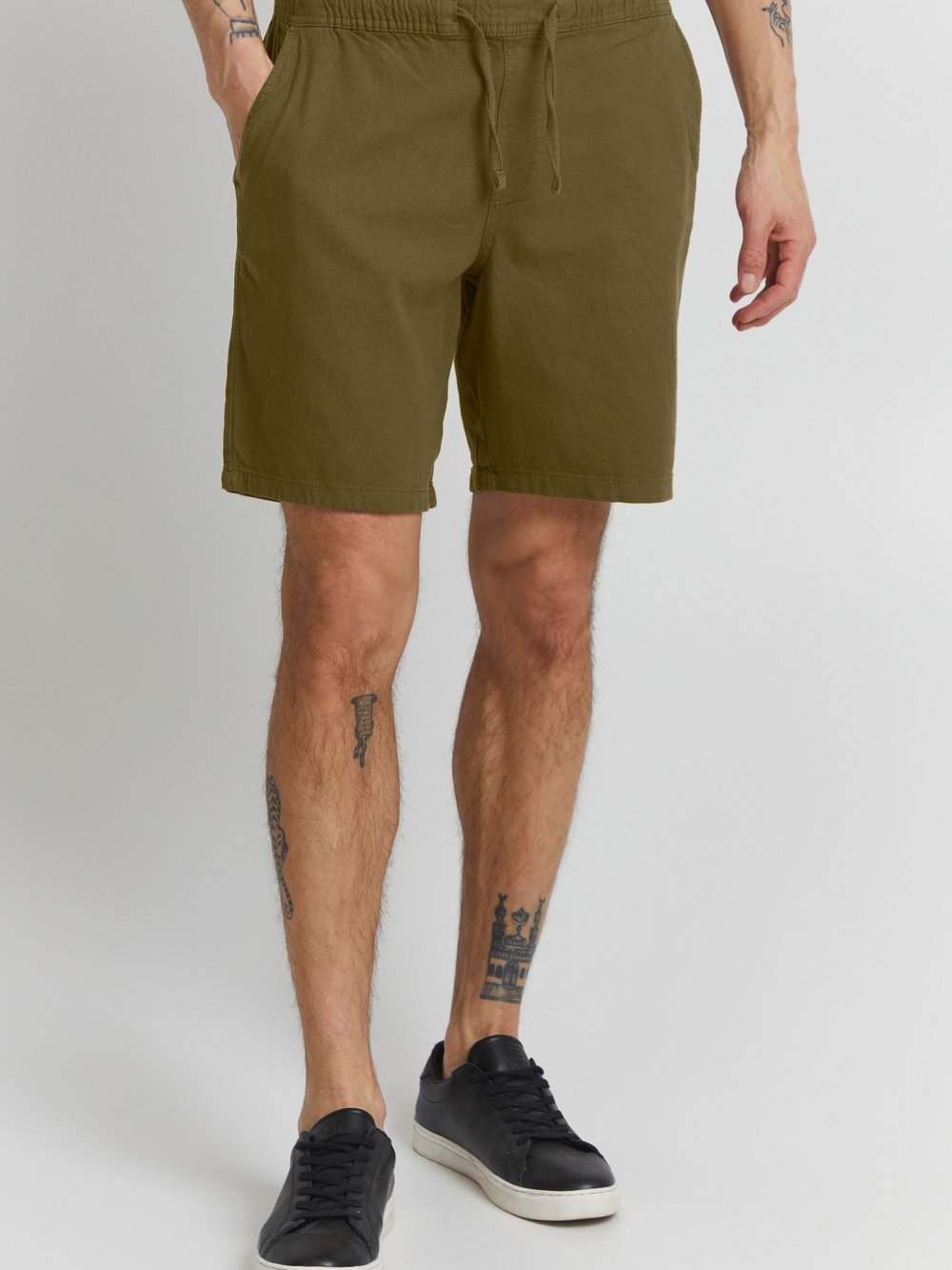 CASUAL FRIDAY Shorts Herren Baumwolle grün, L