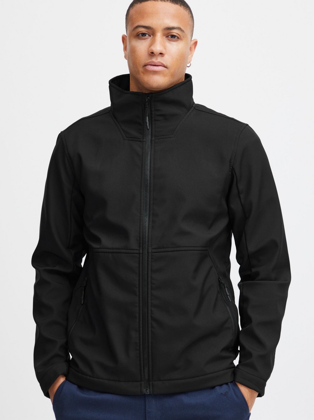 BLEND Softshelljacke Herren schwarz, XL