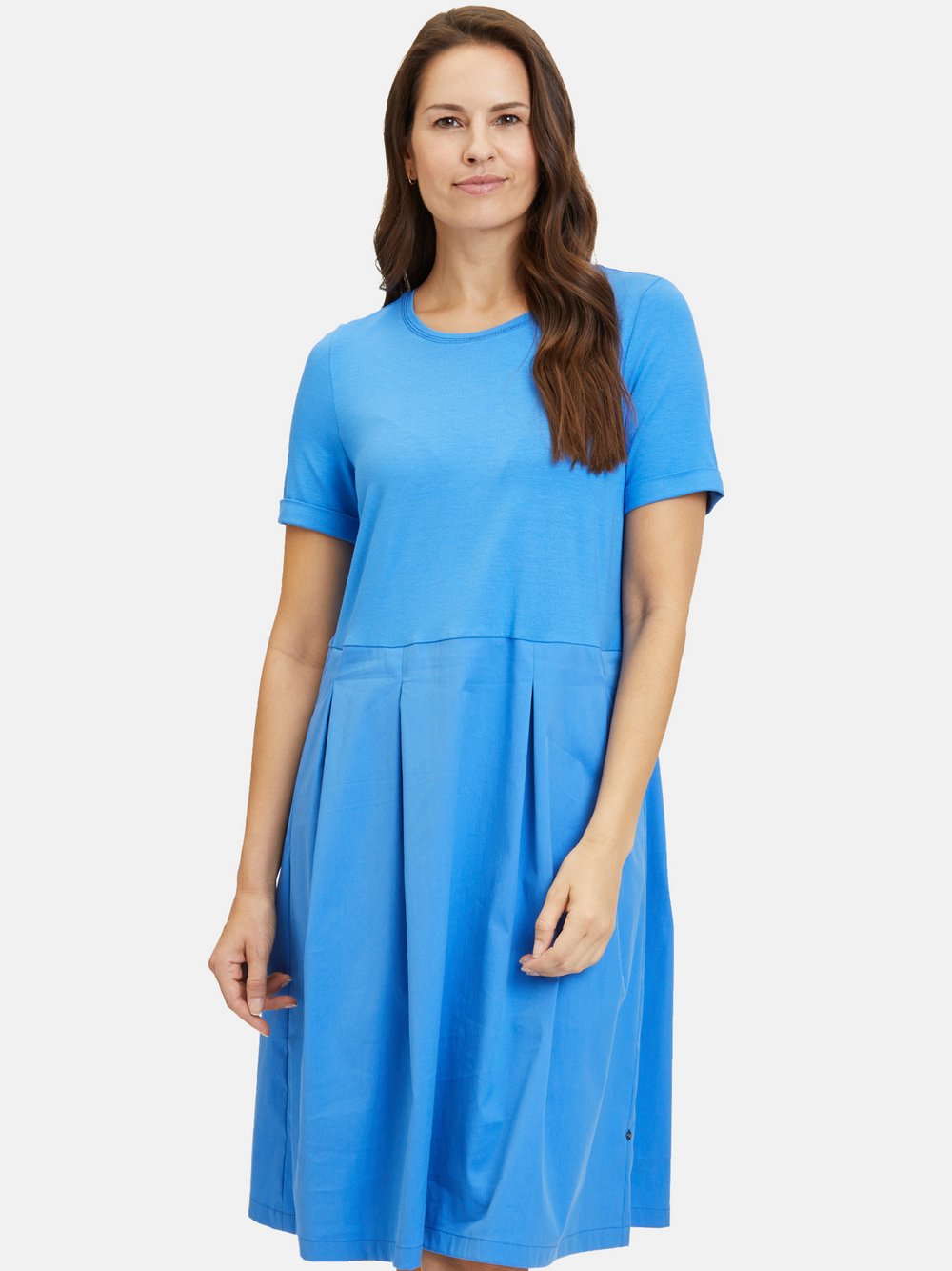 Vera Mont Sommerkleid Damen Baumwolle blau, 38