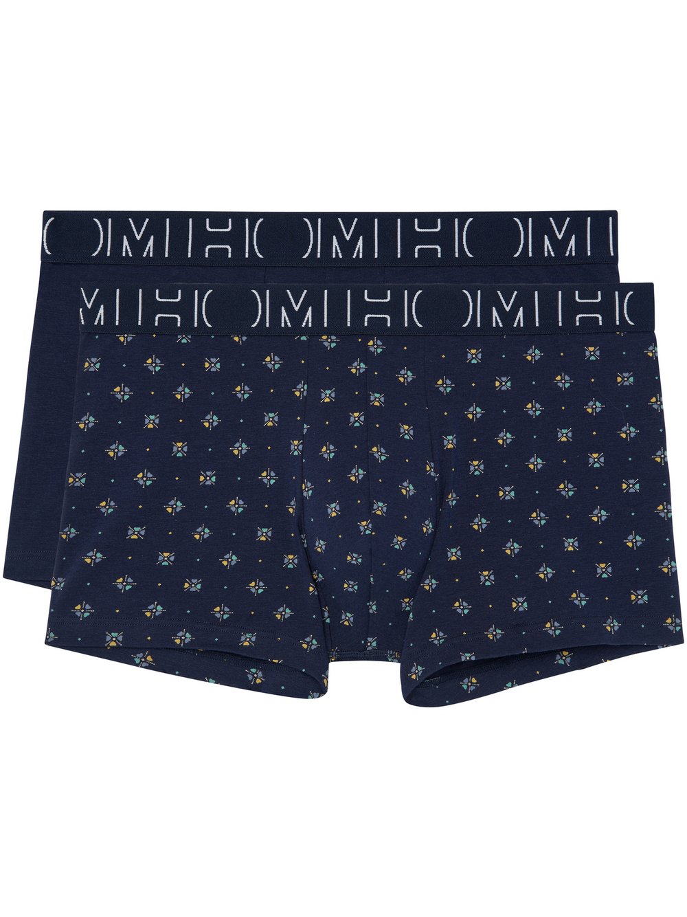 HOM Retro Pants  Herren Jersey blau gemustert, XL