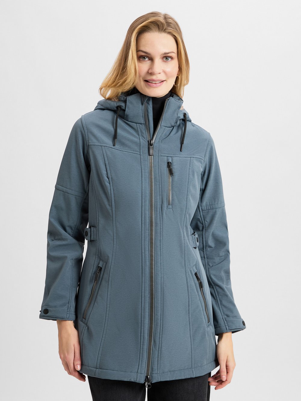 Sportables Funktionsjacke Damen blau meliert, 38