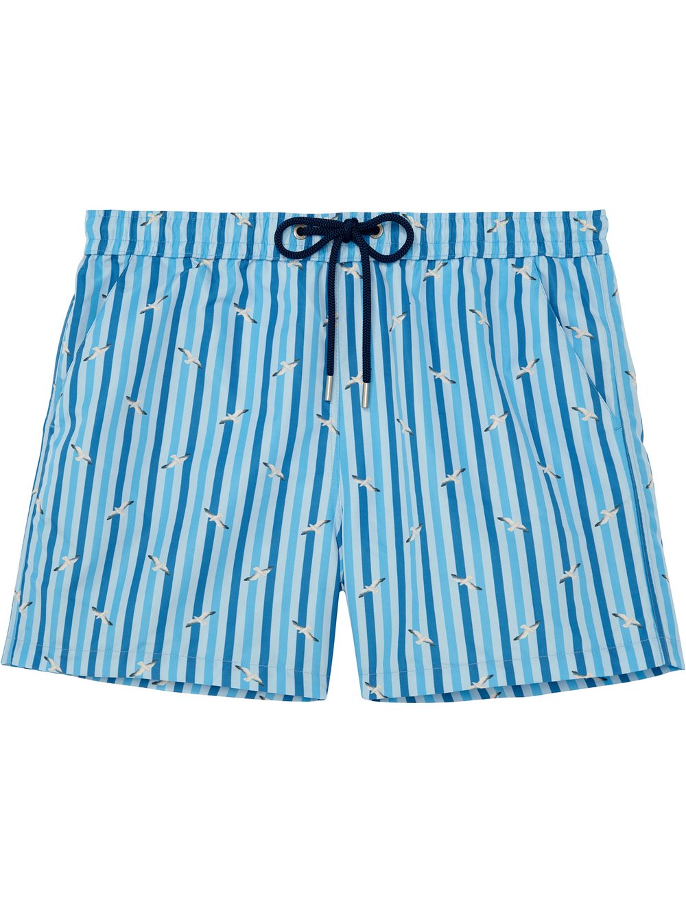 HOM Badeshorts  Herren mehrfarbig gestreift, M