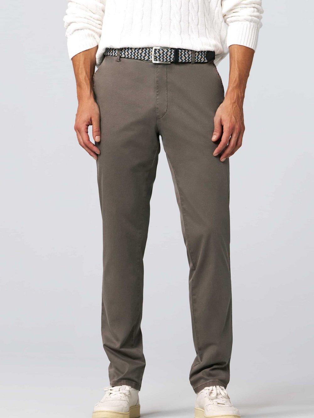 MEYER Chino Herren braun, 50